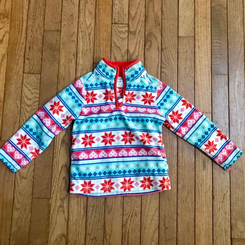 Carter’s long sleeve holiday sweater